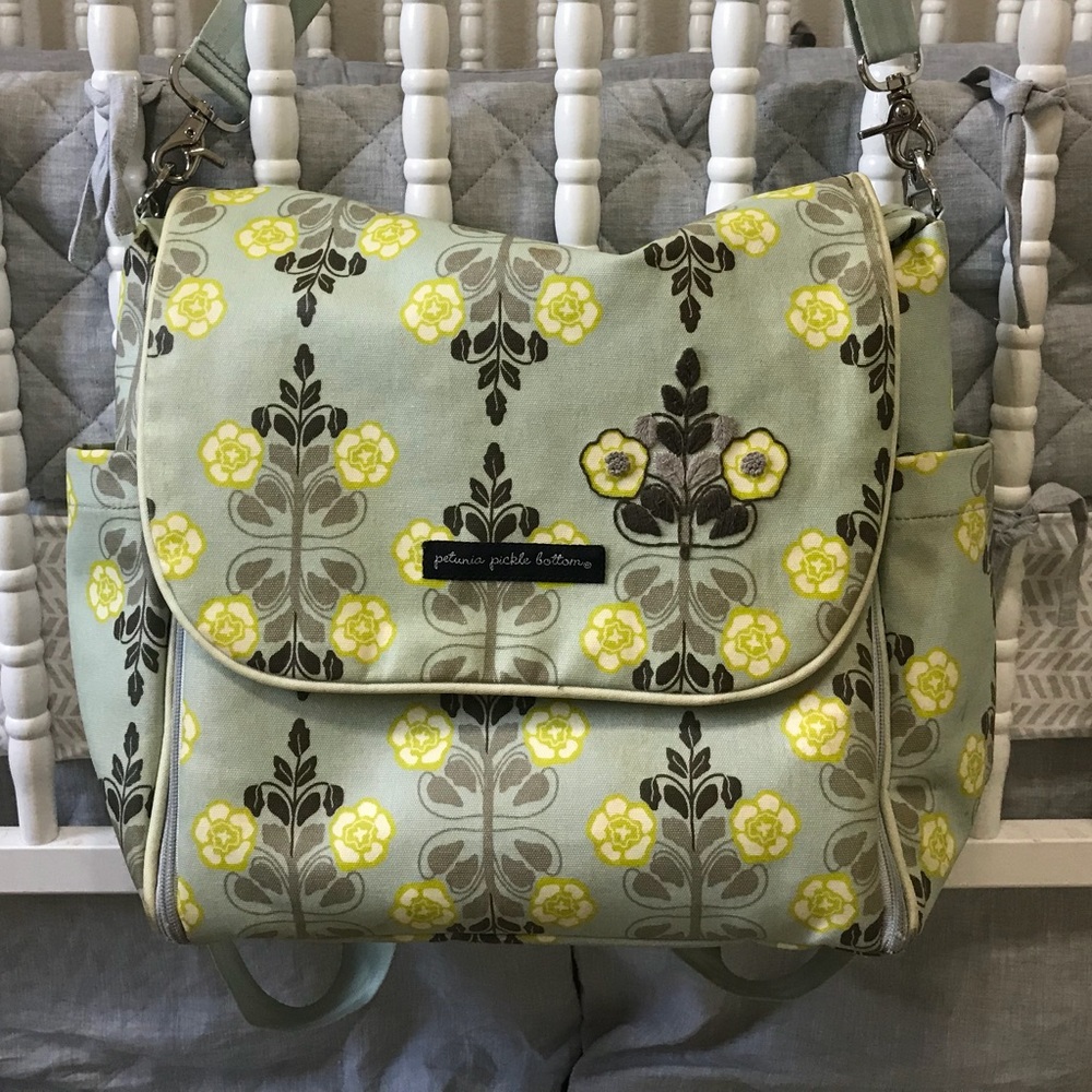 Petunia Pickle Bottom Backpack w ALL accessories